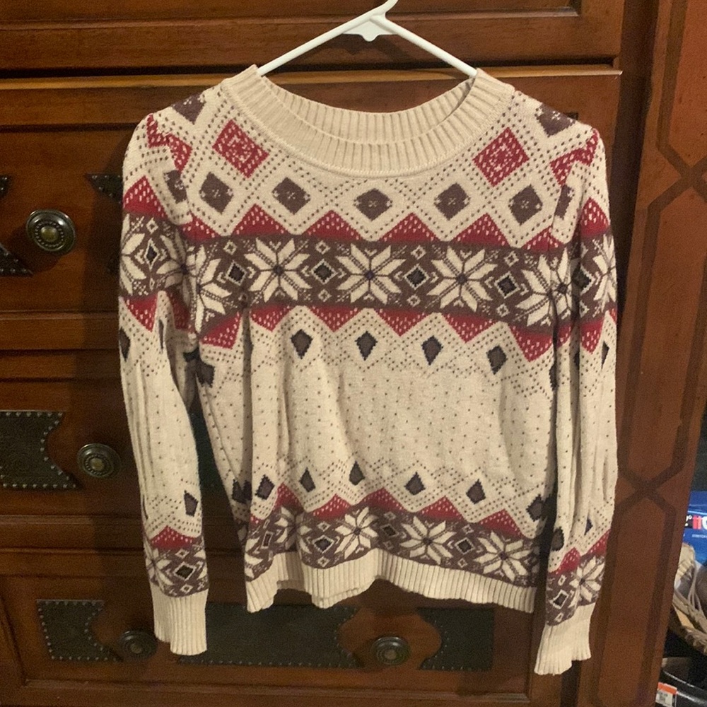 Soft festive sweater